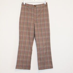 Wild Fable plaid straight leg trousers